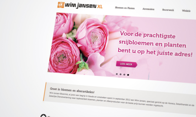 website bloemenwinkel